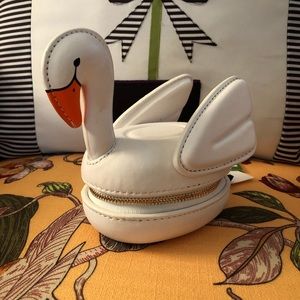 Kate Spade 3D Swan Coin Purse